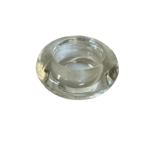 Glass Tealight Saucer - Round