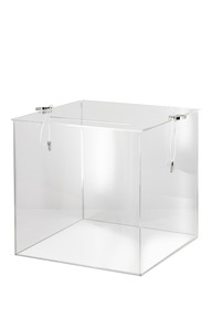 Acrylic Lockable Card Box