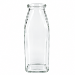 Square Glass Vase - 15.5cm x 5cm